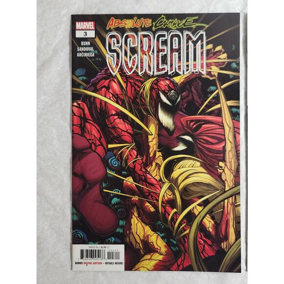 Marvel Venom #6 And Absolute Carnage Scream #3 Direct Edition NM - Picture 2 of 8
